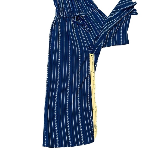 Navy Striped Jumpsuit Small - Picture 7 of 11